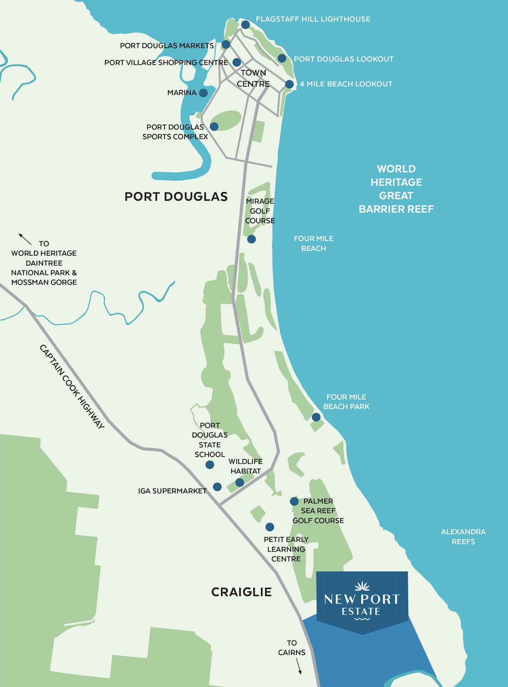 [Land for Sale] New Port Estate Port Douglas, Craiglie OpenLot